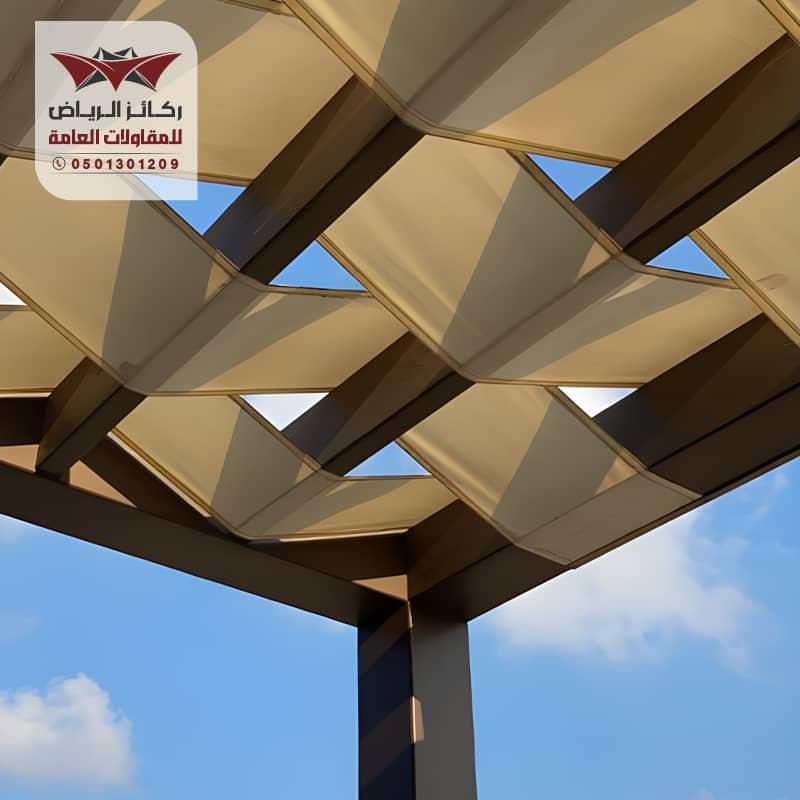 برجولات قماش