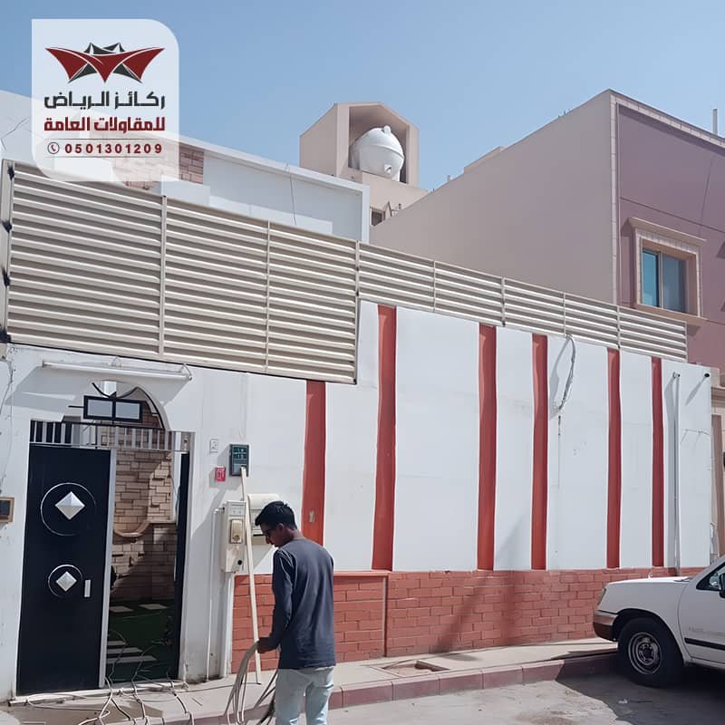 تركيب سواتر شرائح حديد