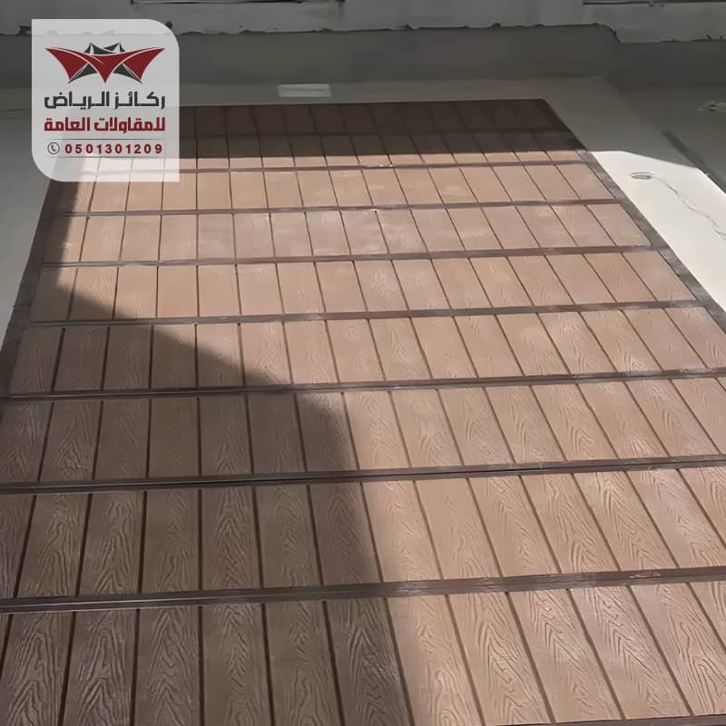 غطاء مسابح بديل خشب بالرياض